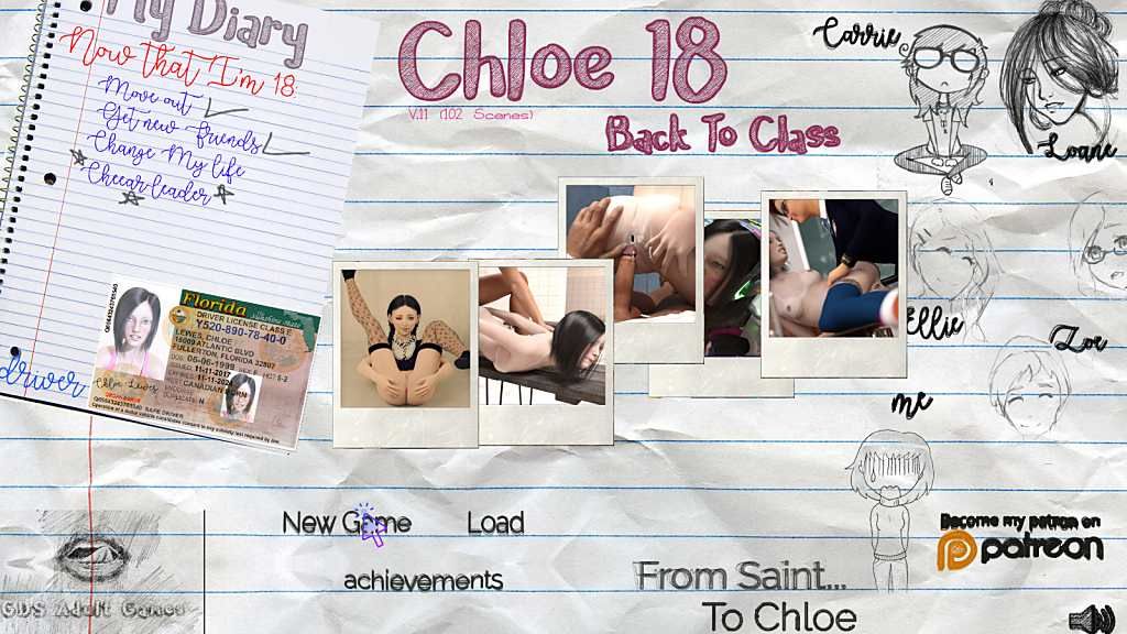 Chloe18 - Back To Class Chloe18 - Back To Class