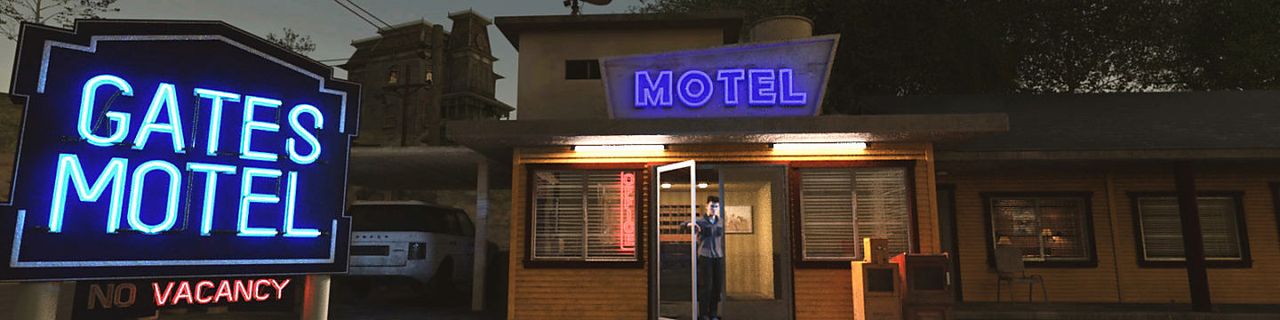 Gates Motel Banner
