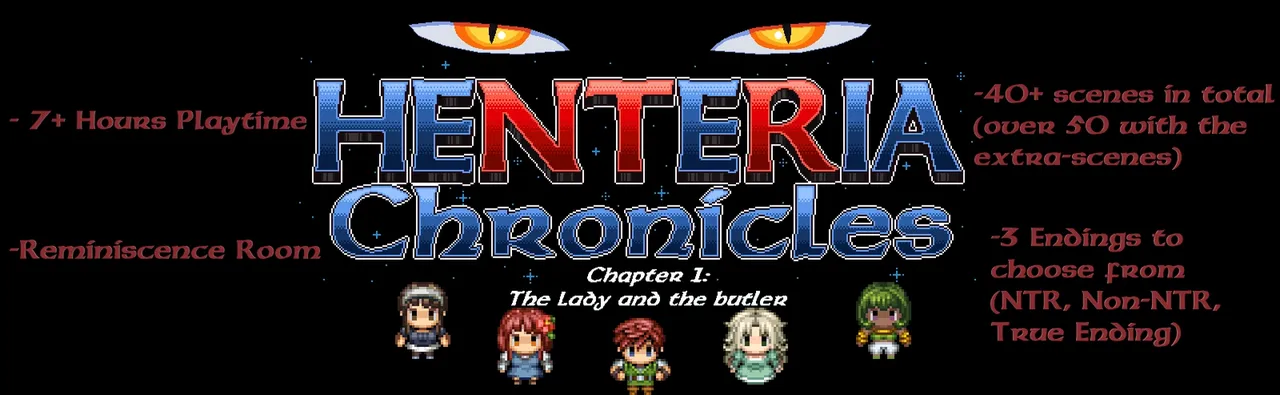 Henteria Chronicles Chapter 1: The Lady and the Butler Banner Henteria Chronicles Chapter 1: The Lady and the Butler Banner