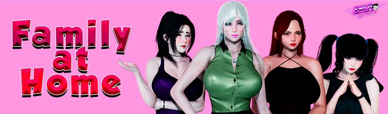 Family At Home Banner