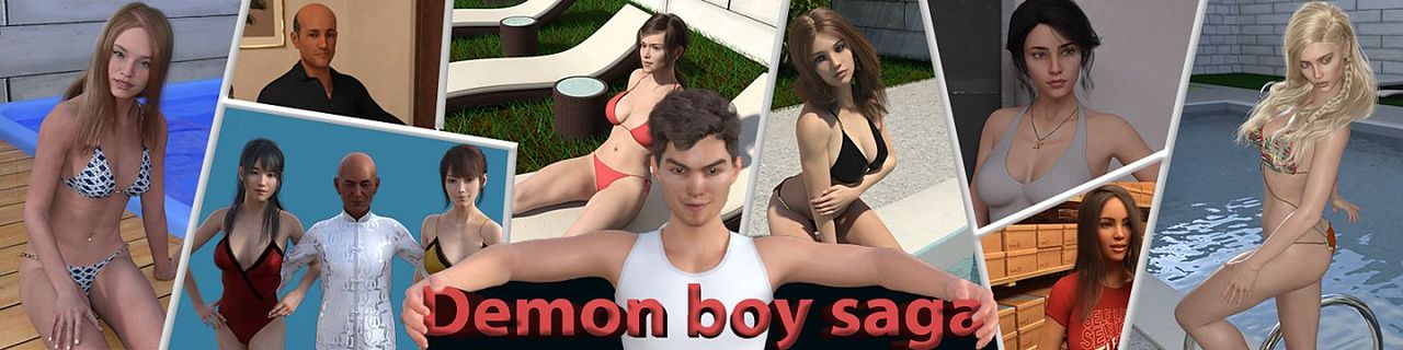 Demon Boy Saga Banner