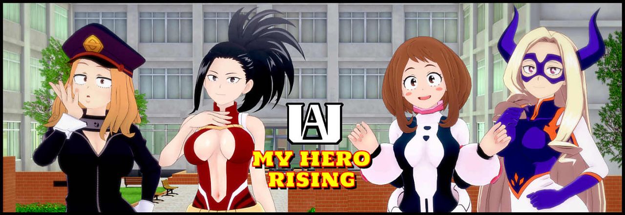 My Hero Rising Banner
