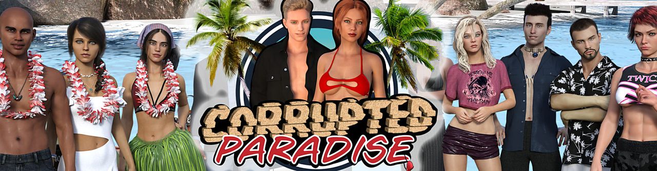 Corrupted Paradise Banner