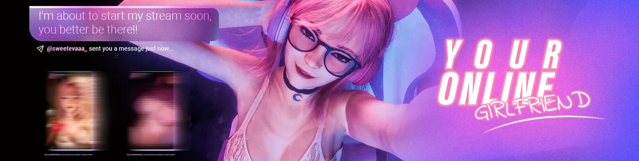 Your Online Girlfriend Banner