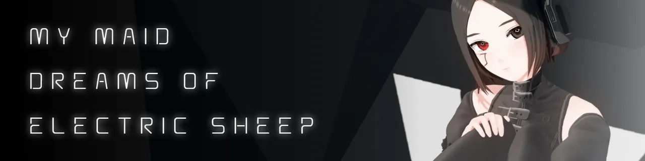 My Maid Dreams of Electric Sheep Banner