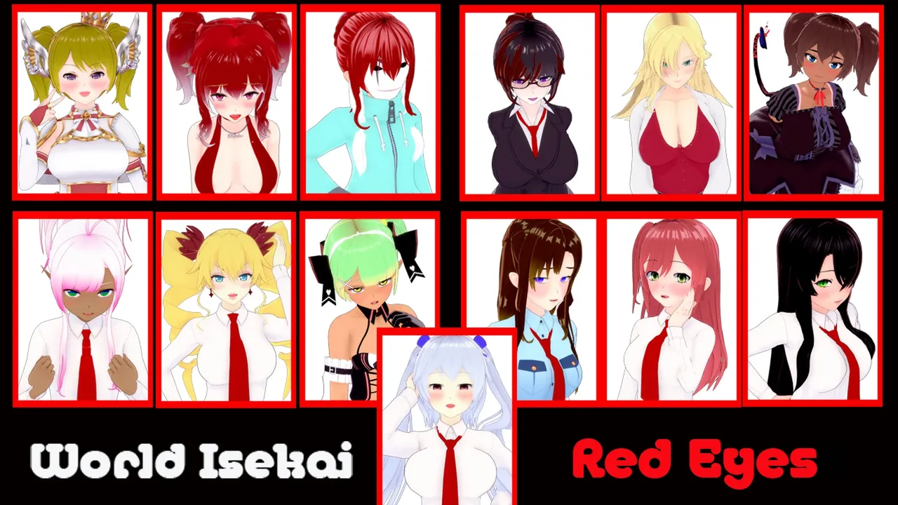 World Isekai Red Eyes
