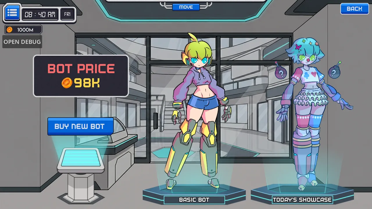Fembot Vending Machine